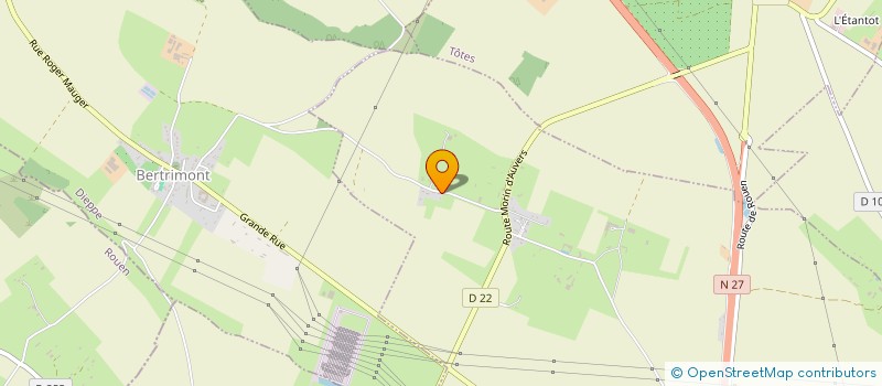 localisation de l'entreprise MONSIEUR VALENTIN CAPRON  VARNEVILLE-BRETTEVILLE