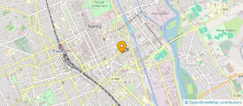 localisation de l'entreprise MONSIEUR VALENTIN CARNET  NANCY