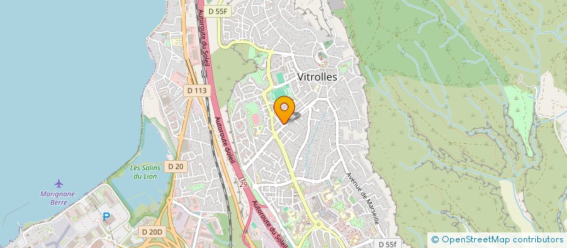 localisation de l'entreprise MONSIEUR VALENTIN CARTAUD à VITROLLES