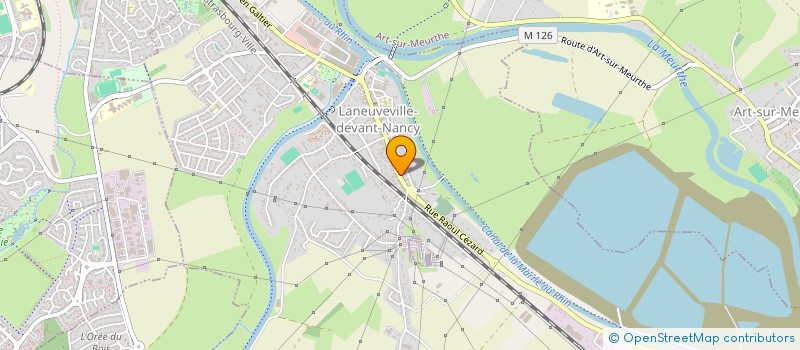 localisation de l'entreprise MONSIEUR VALENTIN CASPAR  LANEUVEVILLE-DEVANT-NANCY
