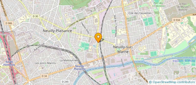 localisation de l'entreprise MONSIEUR VALENTIN CAUZIT à NEUILLY-SUR-MARNE