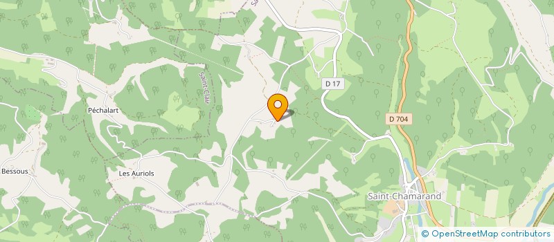 localisation de l'entreprise MONSIEUR VALENTIN CAVAREC  FRAYSSINET