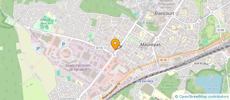 localisation de l'entreprise MONSIEUR VALENTIN CEMON  MAUREPAS