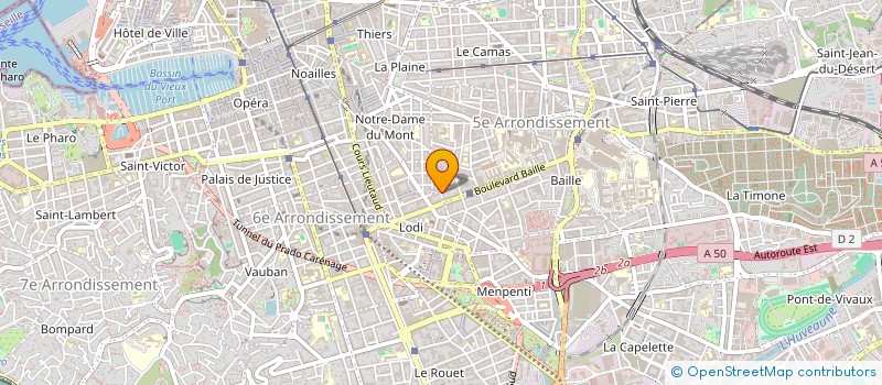 localisation de l'entreprise MONSIEUR VALENTIN CHALANDON à MARSEILLE