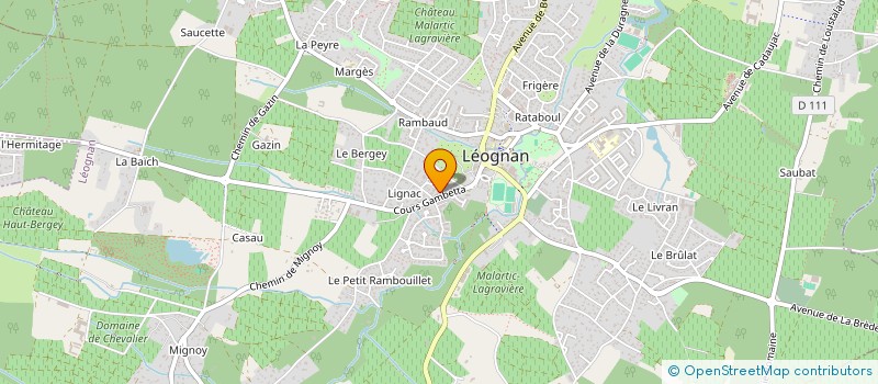 localisation de l'entreprise MONSIEUR VALENTIN CHALONS  LEOGNAN