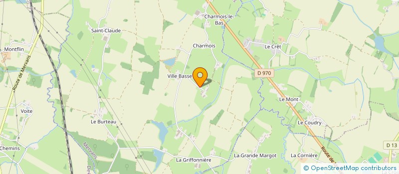 localisation de l'entreprise MONSIEUR VALENTIN CHARTON à MERVANS