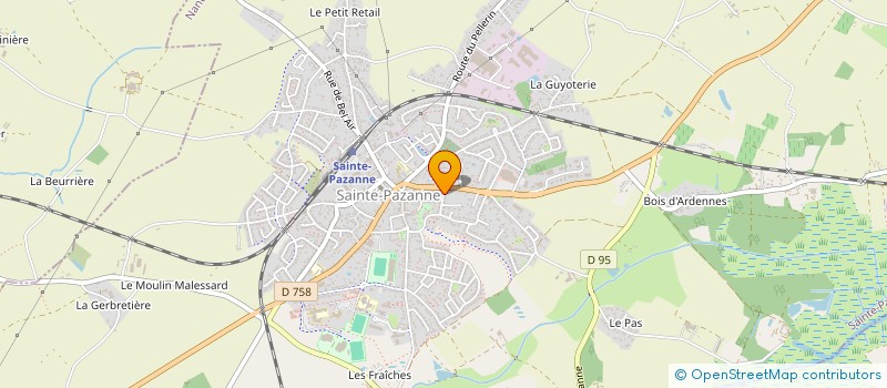 localisation de l'entreprise MONSIEUR VALENTIN CHASSE  SAINT-HILAIRE-DE-CHALEONS