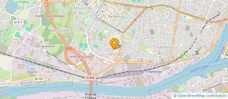 localisation de l'entreprise MONSIEUR VALENTIN CHAUVIN à NANTES