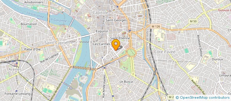 localisation de l'entreprise MONSIEUR VALENTIN CHEMINEAU  TOULOUSE