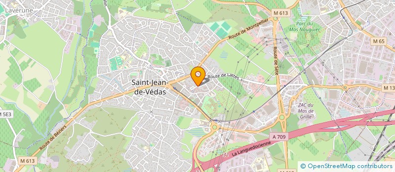 localisation de l'entreprise MONSIEUR VALENTIN CHENEL à SAINT-JEAN-DE-VEDAS