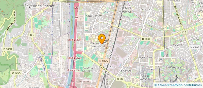 localisation de l'entreprise MONSIEUR VALENTIN CHEVALIER à GRENOBLE