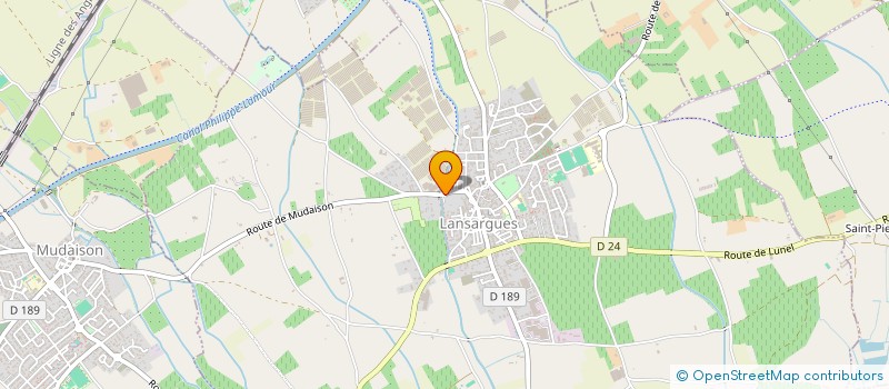 localisation de l'entreprise MONSIEUR VALENTIN CHEVALIER  LANSARGUES