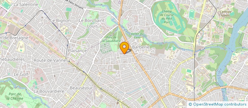 localisation de l'entreprise MONSIEUR VALENTIN CHEVALLIER à NANTES