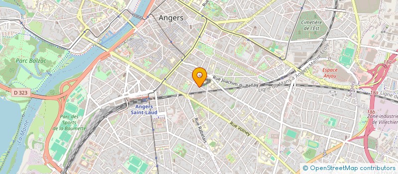 localisation de l'entreprise MONSIEUR VALENTIN CHEVALLIER à ANGERS