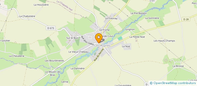 localisation de l'entreprise MONSIEUR VALENTIN CHYMIAK  LES ASPRES