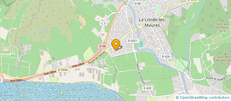 localisation de l'entreprise MONSIEUR VALENTIN CID à LA LONDE-LES-MAURES