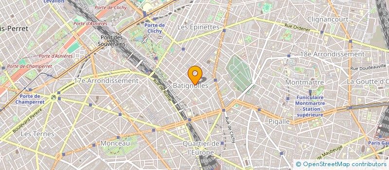 localisation de l'entreprise MONSIEUR VALENTIN CLAUDEL  PARIS