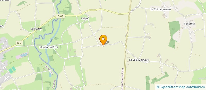 localisation de l'entreprise MONSIEUR VALENTIN CLERO à SAINT-ETIENNE-DU-GUE-DE-L'ISLE