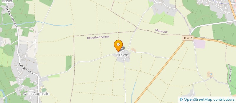 localisation de l'entreprise MONSIEUR VALENTIN COGNIE  BEAUTHEIL-SAINTS