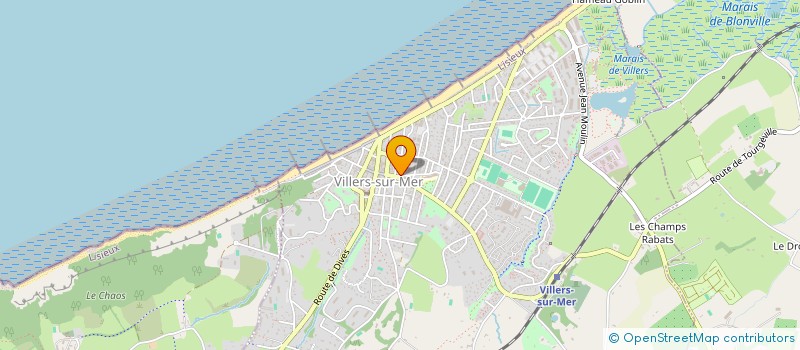 localisation de l'entreprise MONSIEUR VALENTIN COLLIEZ  VILLERS-SUR-MER