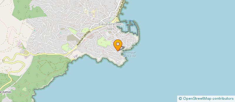 localisation de l'entreprise MONSIEUR VALENTIN COMPAGNON à CAVALAIRE-SUR-MER