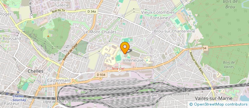 localisation de l'entreprise MONSIEUR VALENTIN CONCENTRAIT  CHELLES