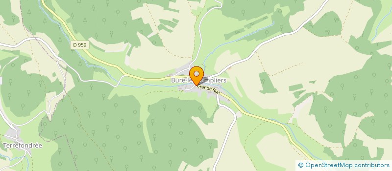 localisation de l'entreprise MONSIEUR VALENTIN CONTREAU  BURE-LES-TEMPLIERS