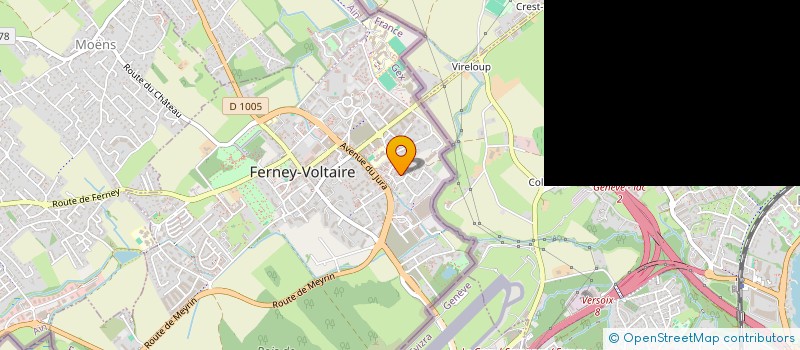 localisation de l'entreprise MONSIEUR VALENTIN CORSAIN à FERNEY-VOLTAIRE