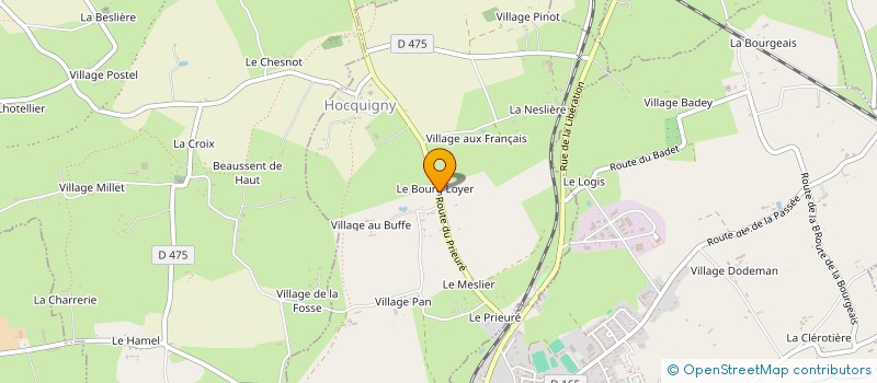 localisation de l'entreprise MONSIEUR VALENTIN COSSE  TANIS