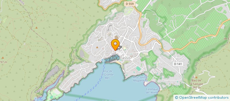 localisation de l'entreprise MONSIEUR VALENTIN COTHENET  CASSIS