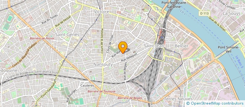 localisation de l'entreprise MONSIEUR VALENTIN COULE  BORDEAUX