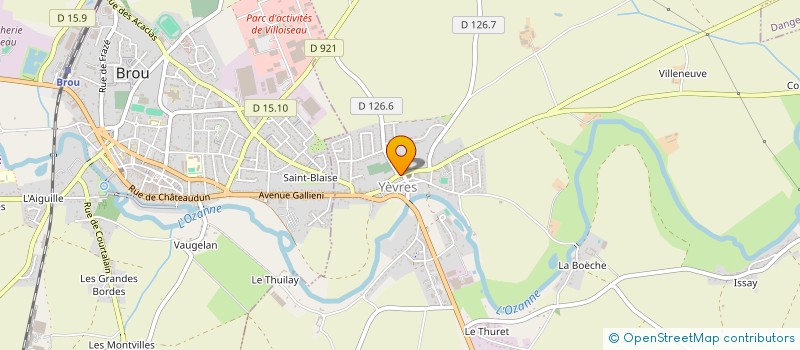 localisation de l'entreprise MONSIEUR VALENTIN COURAULT à YEVRES