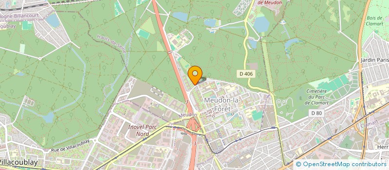 localisation de l'entreprise MONSIEUR VALENTIN COURBOT à MEUDON