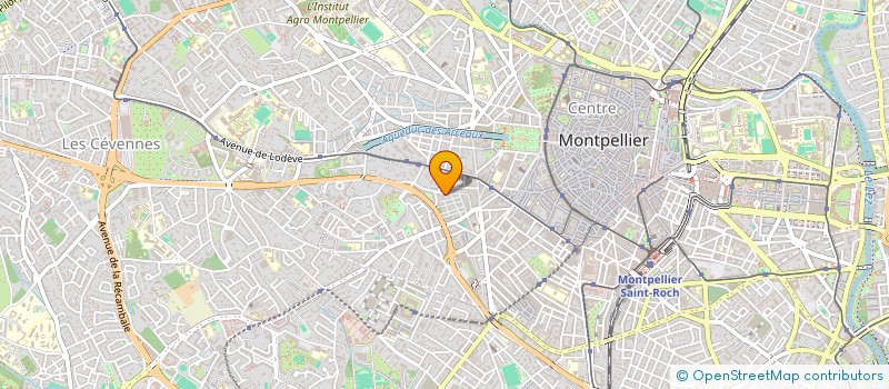 localisation de l'entreprise MONSIEUR VALENTIN CRESSENT à MONTPELLIER