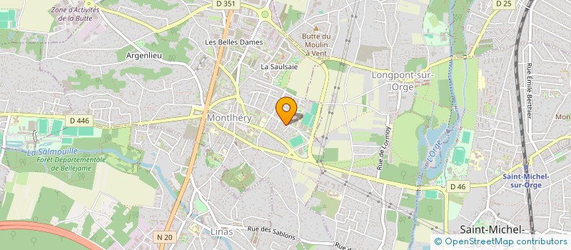 localisation de l'entreprise MONSIEUR VALENTIN CUBERO  MONTLHERY