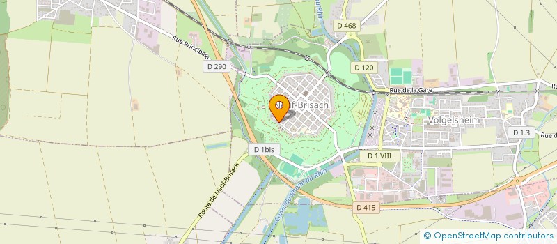 localisation de l'entreprise MONSIEUR VALENTIN D'ERRICO  NEUF-BRISACH