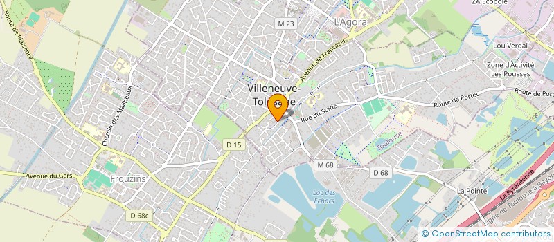 localisation de l'entreprise MONSIEUR VALENTIN DA SILVA à VILLENEUVE-TOLOSANE
