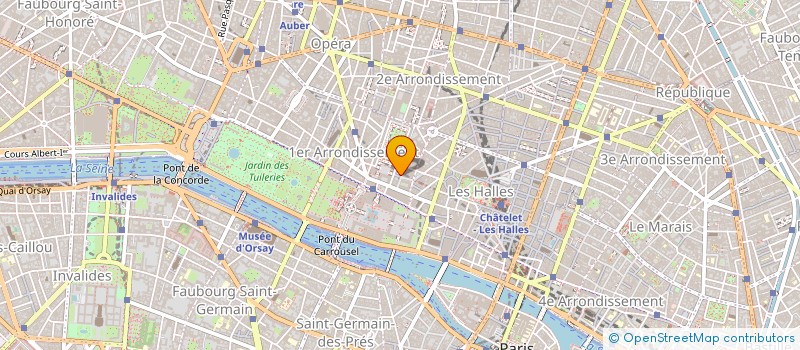 localisation de l'entreprise MONSIEUR VALENTIN DAGONAT  PARIS