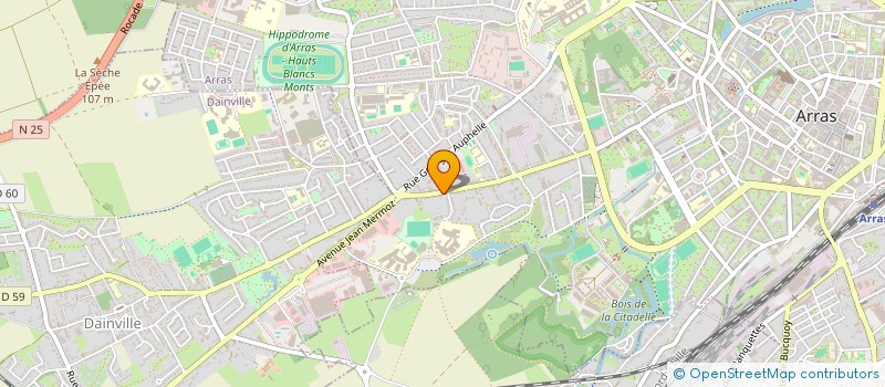 localisation de l'entreprise MONSIEUR VALENTIN DAMEZ à ARRAS