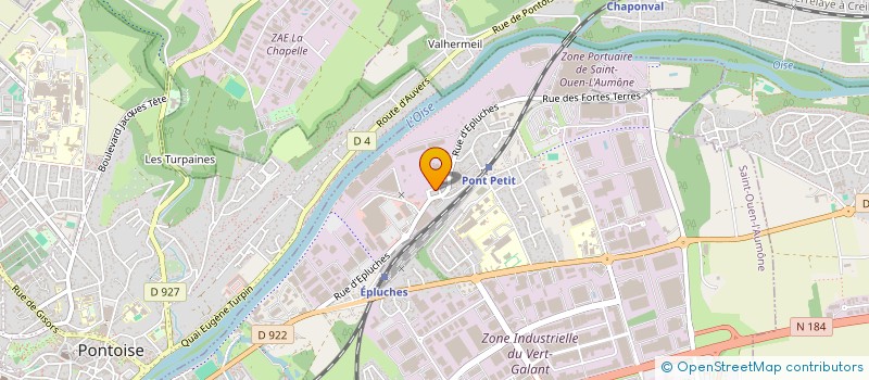localisation de l'entreprise MONSIEUR VALENTIN DAMIAO à SAINT OUEN L'AUMONE