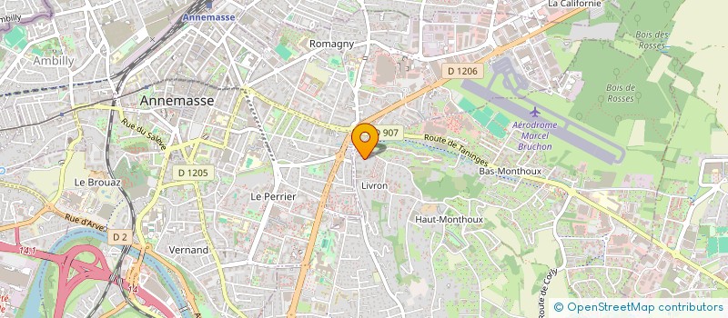 localisation de l'entreprise MONSIEUR VALENTIN DANIEL  VETRAZ-MONTHOUX