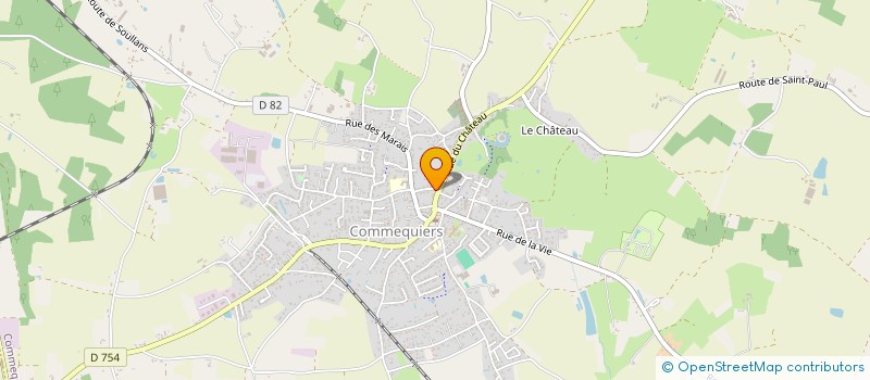 localisation de l'entreprise MONSIEUR VALENTIN DANIEL  COMMEQUIERS