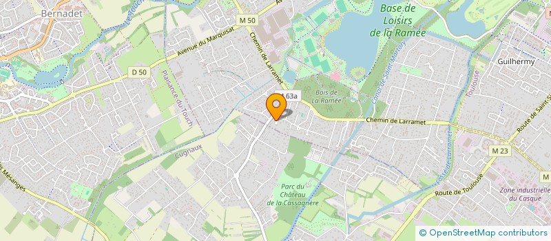 localisation de l'entreprise MONSIEUR VALENTIN DARCOS  TOURNEFEUILLE