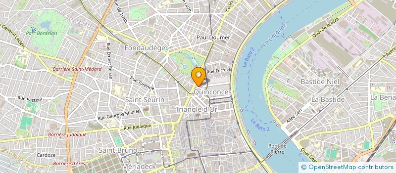 localisation de l'entreprise MONSIEUR VALENTIN DE JESUS  BORDEAUX