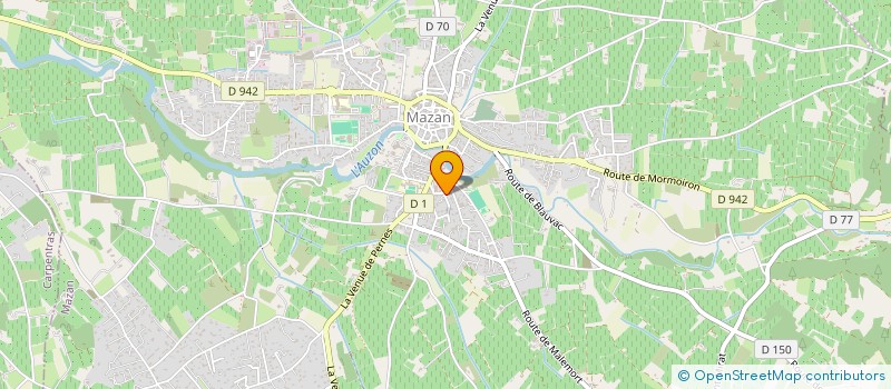 localisation de l'entreprise MONSIEUR VALENTIN DE L'HAMAIDE  MAZAN