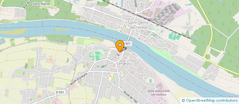 localisation de l'entreprise MONSIEUR VALENTIN DEBOUDARD à JARGEAU