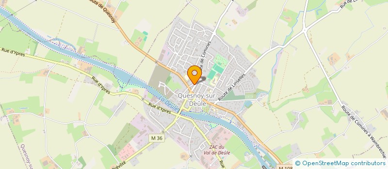 localisation de l'entreprise MONSIEUR VALENTIN DECOUDU à QUESNOY-SUR-DEULE