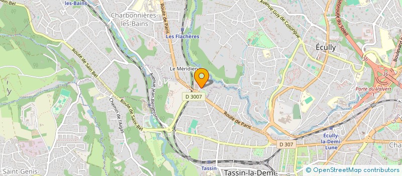 localisation de l'entreprise MONSIEUR VALENTIN DEGARAT à CHARBONNIERES-LES-BAINS