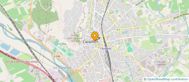 localisation de l'entreprise MONSIEUR VALENTIN DELEUZE DELEUZE  CAVAILLON