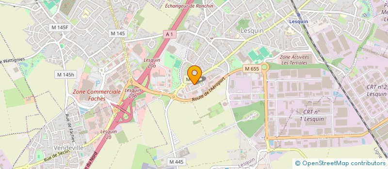 localisation de l'entreprise MONSIEUR VALENTIN DELEZENNE à LESQUIN